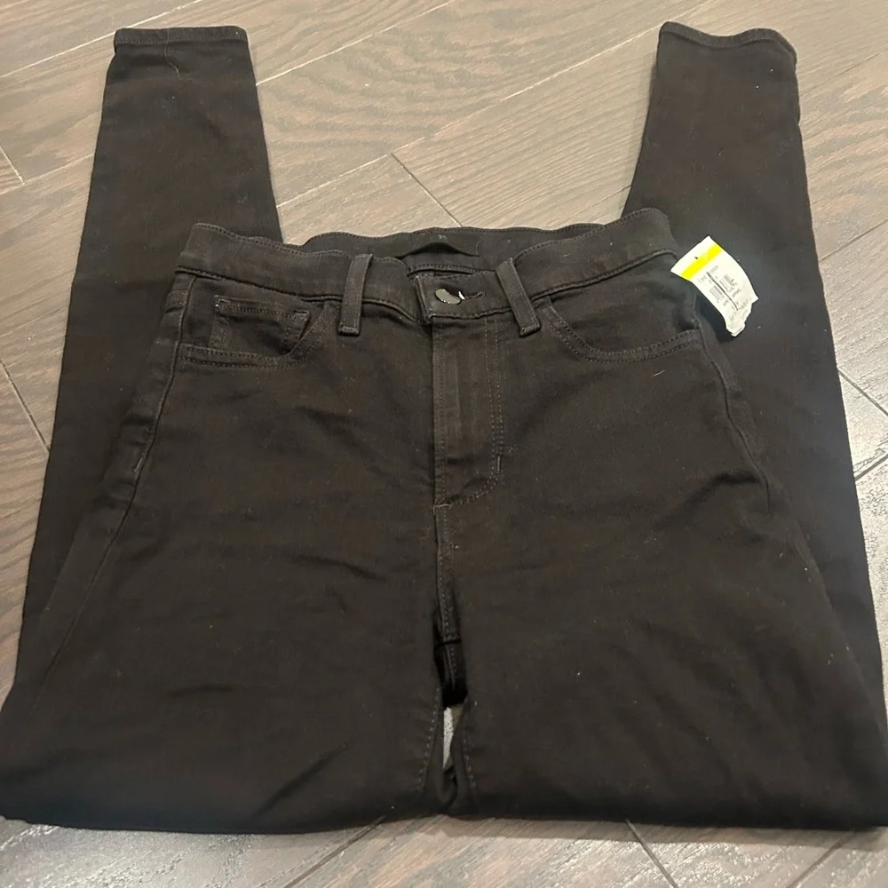 Joe's Jeans Black High Rise Skinny - Picture 5 of 7